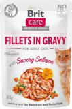 Brit Care Cat Fillets in Gravy With Savory Salmon 24x85 g
