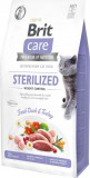 Brit Care Cat Grain Free STERILISED - WEIGHT CONTROL Duck and Turkey 7 kg