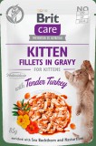 Brit Care Cat Kitten Fillets in Gravy with Tender Turkey (24 x 85 g) 2.04kg