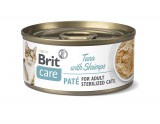 Brit Care Cat Paté Sterilized Tuna with Shrimp 24 x 70 g
