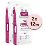 Brit Care Junior Large Breed Lamb & Rice 2 x 12kg