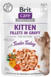 Brit Care Kitten Fillets in Gravy With Tender Turkey 24x85 g
