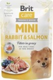Brit Care Mini Rabbit&Salmon fillets in gravy 85 g