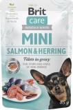 Brit Care Mini Salmon&Herring sterilised fillets in gravy 85 g