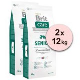 Brit Care Senior Lamb & Rice 2 x 12kg