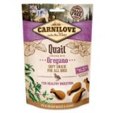 Brit Carnilove Dog Semi Moist Snack Quail enriched with Oregano 200 g