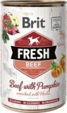 Brit Fresh Beef with Pumpkin 400 g KARTON - 6 db