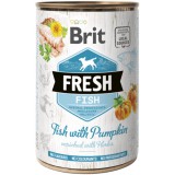 Brit Fresh Dog konzerv Fish with Pumpkin 400 g | Kutyakonzerv
