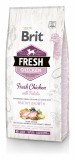 Brit Fresh Puppies & Junior Dogs Healthy Growth - Csirke és burgonya 2,5 kg