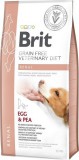 Brit GF Veterinary Diets Dog Renal tojás és borsó 12kg