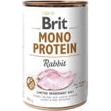 Brit konzerv Mono Protein Rabbit 400 g | Kutyakonzerv