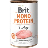 Brit konzerv Mono Protein Turkey 400 g | Kutyakonzerv