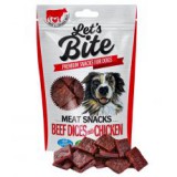 Brit Let’s Bite Meat Snacks Beef Dices with Chicken 80 g