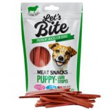 Brit Let’s Bite Meat Snacks Lamb Stripes Puppy 80 g