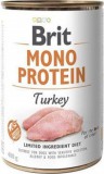 Brit Mono Protein Turkey 400 g KARTON - 6 db