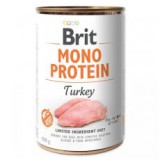 Brit Mono Protein Turkey konzerv, 400 g
