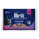 Brit Premium Cat halas multipack 4 x 100 g