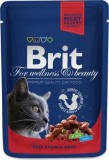 Brit Premium Cat Pouches Beef Stew With Peas 24x100 g