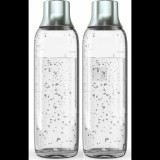 Brita 1046733 SodaTrio Üveg Szódagép palack 2 x 1L - Átlátszó (1046733)