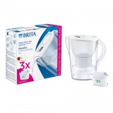 Brita Marella vízszűrő kancsó 2.4 liter fehér + 3db Maxtra Pro szűrőbetét (1052791) (br1052791)