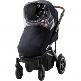 Britax Römer babakocsi esővédő Smile Black + clear EVA