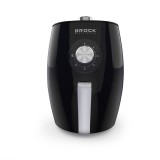 Brock AFM 3501 BK, Air fryer, 3,5L, 1500W, 80-200°C,  6 Főzési program, Fekete, Forrólevegős sütő