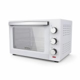 Brock TO 3001 WH, 1500W, 30L, 100-230°C, Fehér, Elektromos Mini sütő