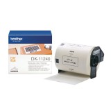 Brother DK-11240 elővágott öntapadós címke 600db/tekercs 102mm x 51mm White DK11240