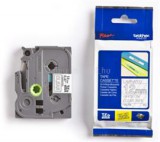 Brother Festékszalag TZe-135, Átlátszó alapon Fehér, Laminált, 12mm 0.47", 8 méter (TZE135)