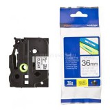 Brother Festékszalag TZe-161, Átlátszó alapon Fekete, Laminált, 36mm 1.4", 8 méter (TZE161)