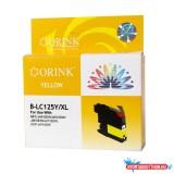 Brother kompatibilis Brother LC125XL tintapatron yellow ORINK (utángyártott)