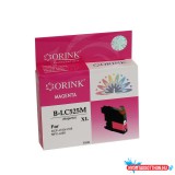 Brother kompatibilis Brother LC525XL tintapatron magenta ORINK (utángyártott)