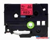 Brother kompatibilis Utángyártott BROTHER TZe441 szalagkazetta 18 mm x 8m laminált piros alapon fekete felirat