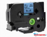 Brother kompatibilis Utángyártott BROTHER TZe551 szalagkazetta 24 mm x 8m kék alapon fekete felirat