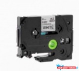 Brother kompatibilis Utángyártott BROTHER TZeFX211 szalagkazetta 6mm x 8m fehér alapon fekete felirat flexi IK