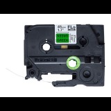 Brother Labels FLE7511 - 72 pcs. - 21 mm x 45 mm - Black on Green (FLE7511)