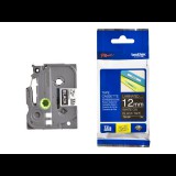 Brother laminated tape TZe-335 - White on black (TZE335)