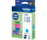 Brother LC-221C ciánkék