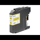 Brother LC-221Y tintapatron 1 dB Eredeti Sárga (LC221Y)
