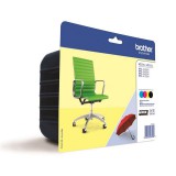 Brother LC-229XLVALBP (fekete, cián, magenta, sárga) eredeti tintapatron csomag (4db)