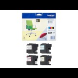 Brother LC-229XLVALBP tintapatron 4 dB Eredeti Fekete, Cián, Magenta, Sárga (LC229XLVALBPDR)