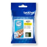 Brother LC421Y tintapatron 1 db Eredeti Sárga