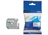 Brother M-K231BZ szalag, fehér alapon fekete, nem laminált, 12mm, 8 méter