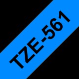 Brother szalag tze-561, kék alapon fekete, laminált, 36mm 1.4", 8 méter tze561