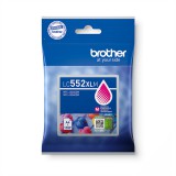 Brother tintapatron LC552XLM (magenta, 1500 oldal, nagy kapacitású)