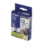 Brother TZE-231 laminált P-touch szalag (12mm) Black on White - 8m (TZE231)