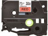 Brother TZe-461 laminált P-touch szalag (36mm) Black on Red - 8m TZE461