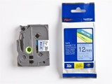 Brother TZE-531 laminált P-touch szalag (12mm) Black on Blue - 8m TZE531