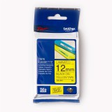 Brother TZE-631 laminált P-touch szalag (12mm) Black on Yellow - 8m TZE631