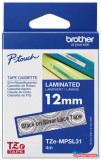 Brother TZe-MPSL31 12 mm széles 4 m hosszú szalagkazetta
